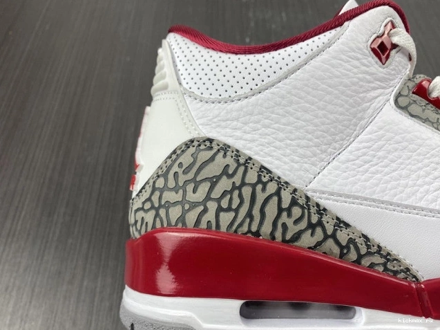 Cheap CT8532-126 Retro Cardinal Red Jordan 3 0820
